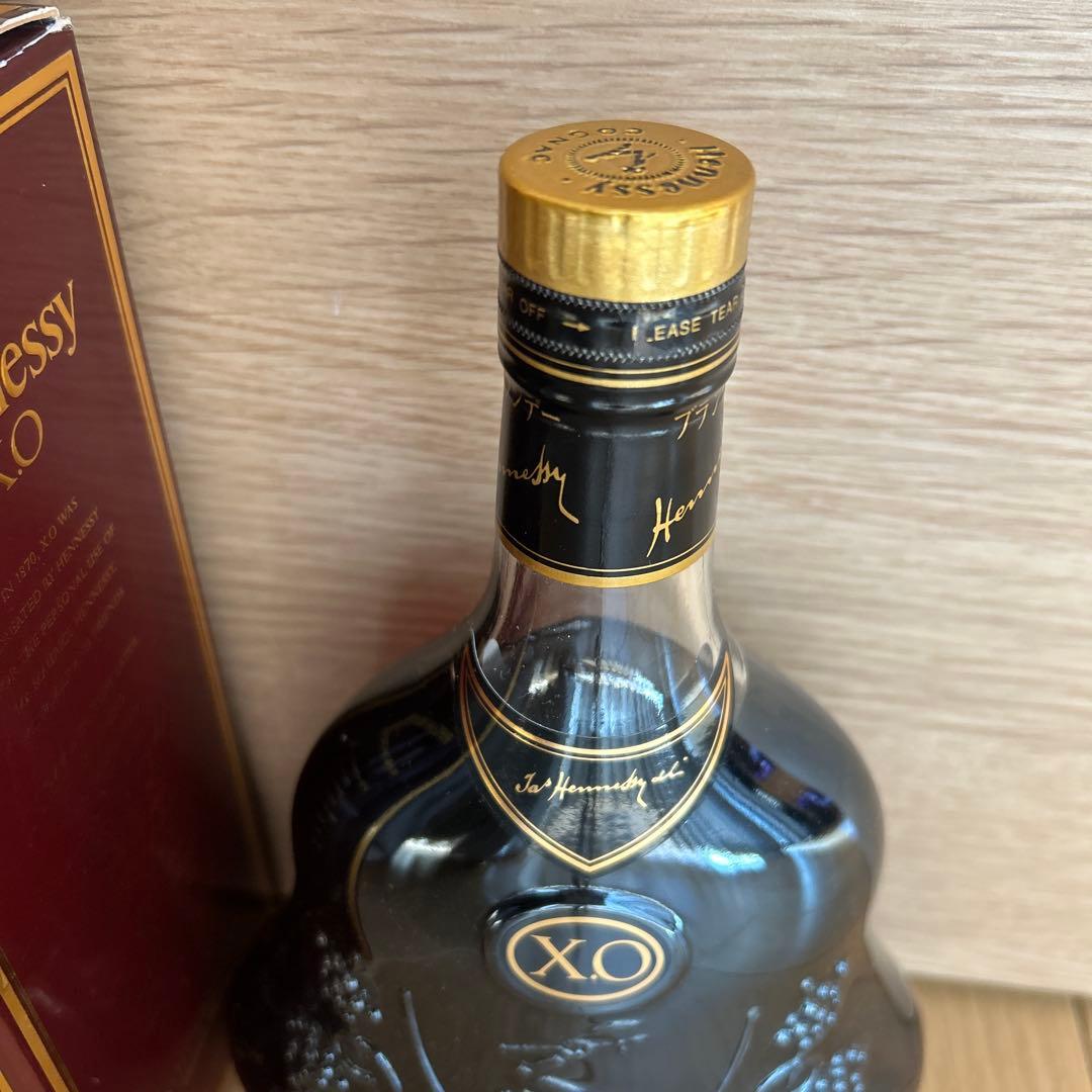 Hennessy X.O コニャック ボックス付き ブランデー