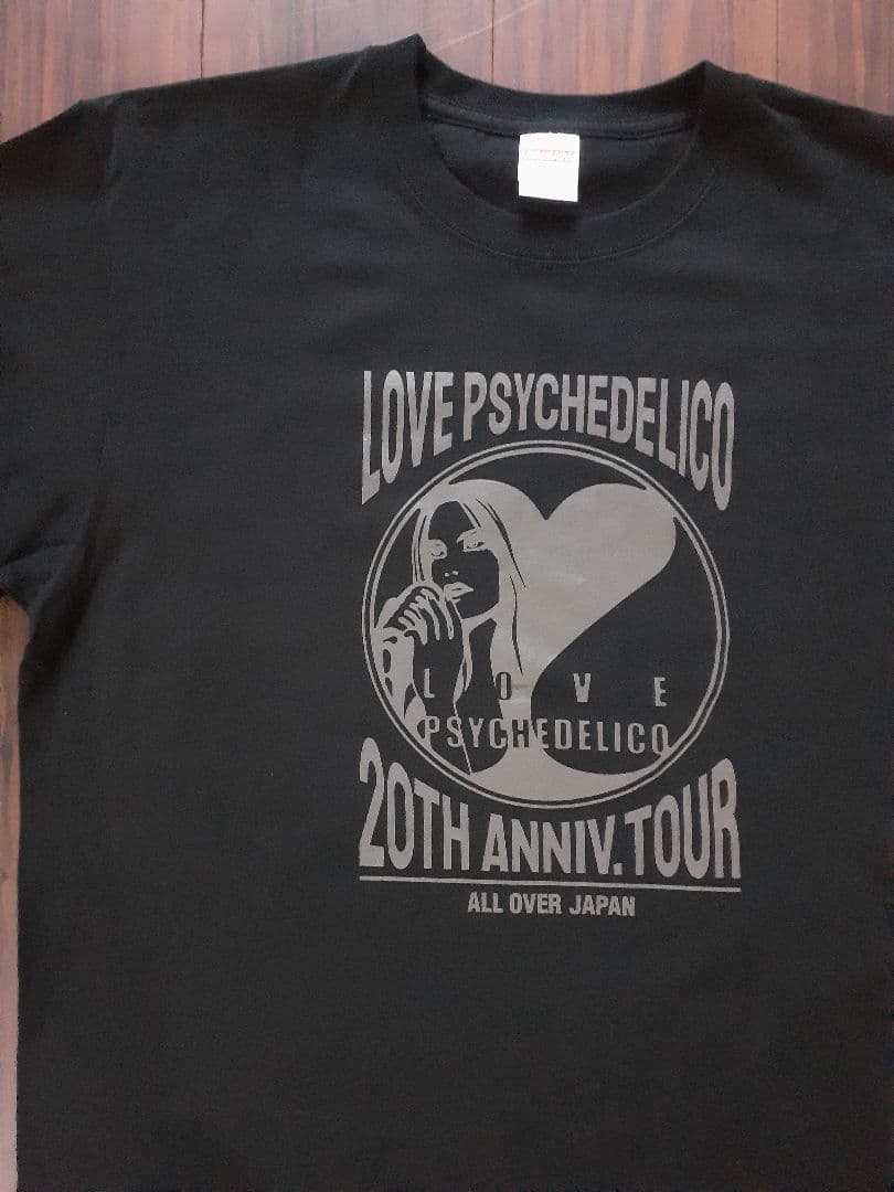 LOVE PSYCHEDELICO ラブサイケデリコ 20周年 Tシャツ L 黒 - メルカリ