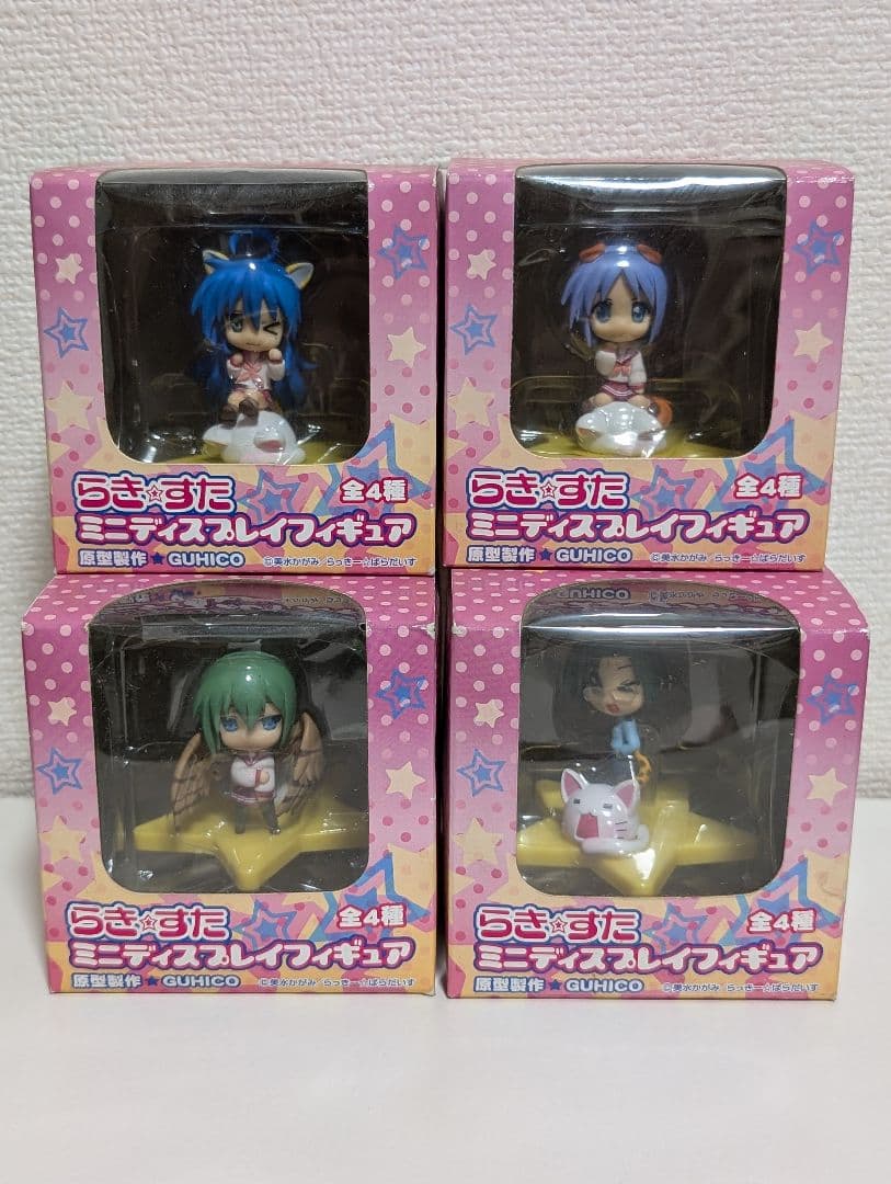 未開封 らき☆すた ミニディスプレイフィギュア セット まとめ売り
