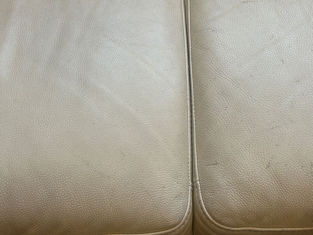 【値下】① IDC大塚家具 L/S Comfort-08 カウチソファ総本革