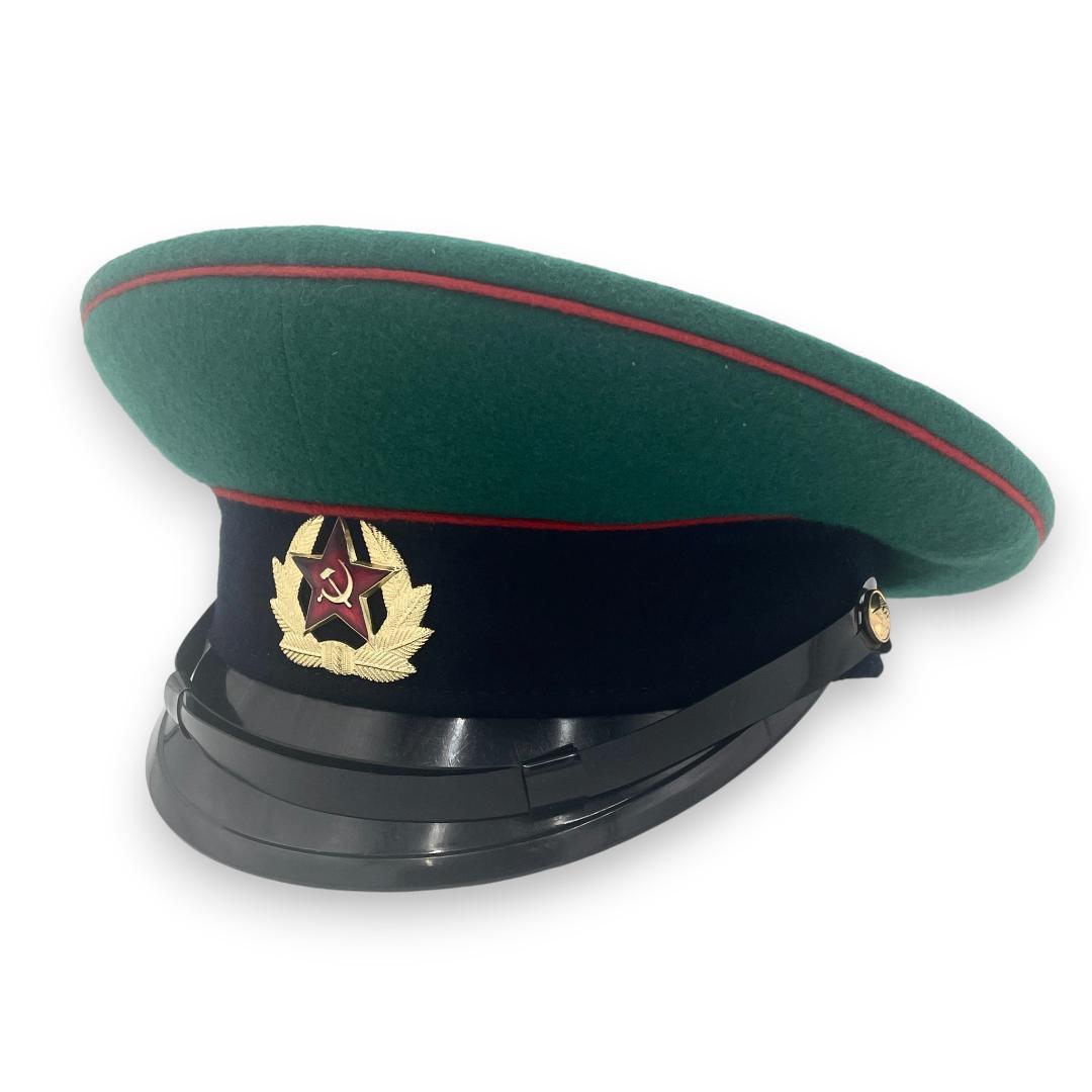 レア】ソ連軍/ロシア国境警備隊の将官用バイザーキャップ