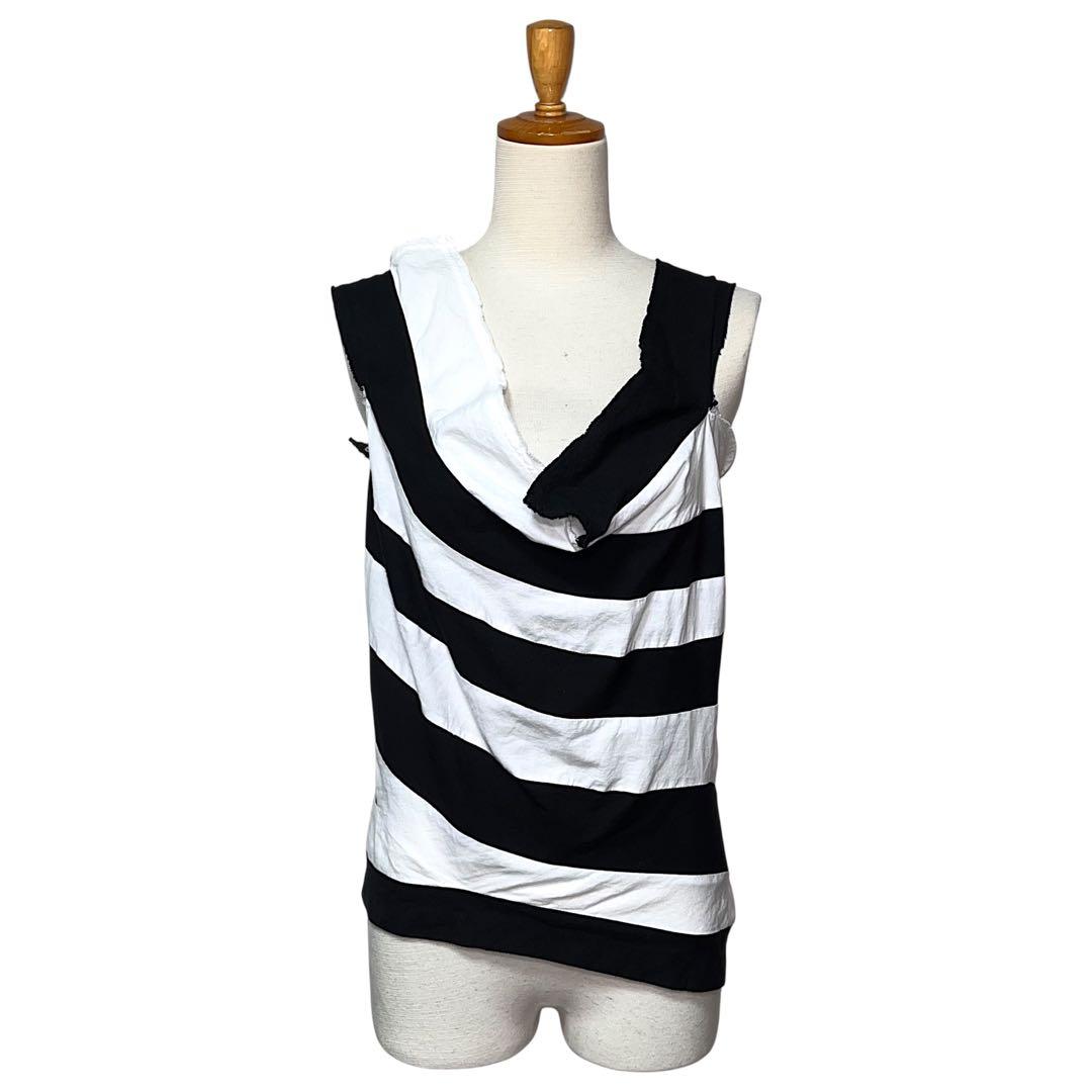 トップス JUNYA WATANABE Boarder tank top