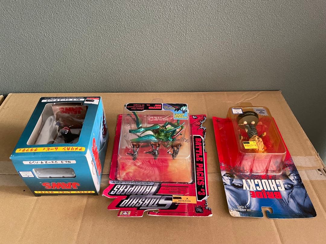 Chucky, Jaws, Starship Troopersフィギュア3点 Chucky, Jaws