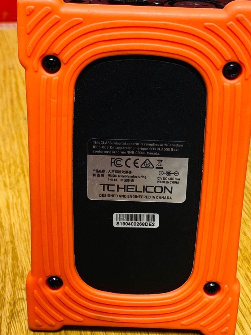 TC-Helicon Voicetone R1 ボーカルエフェクトペダル