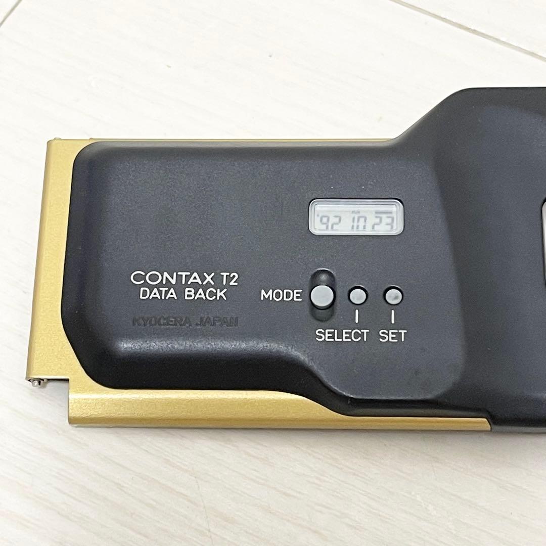 CONTAX T2 ゴールド用 DATA BACK データバック - メルカリ