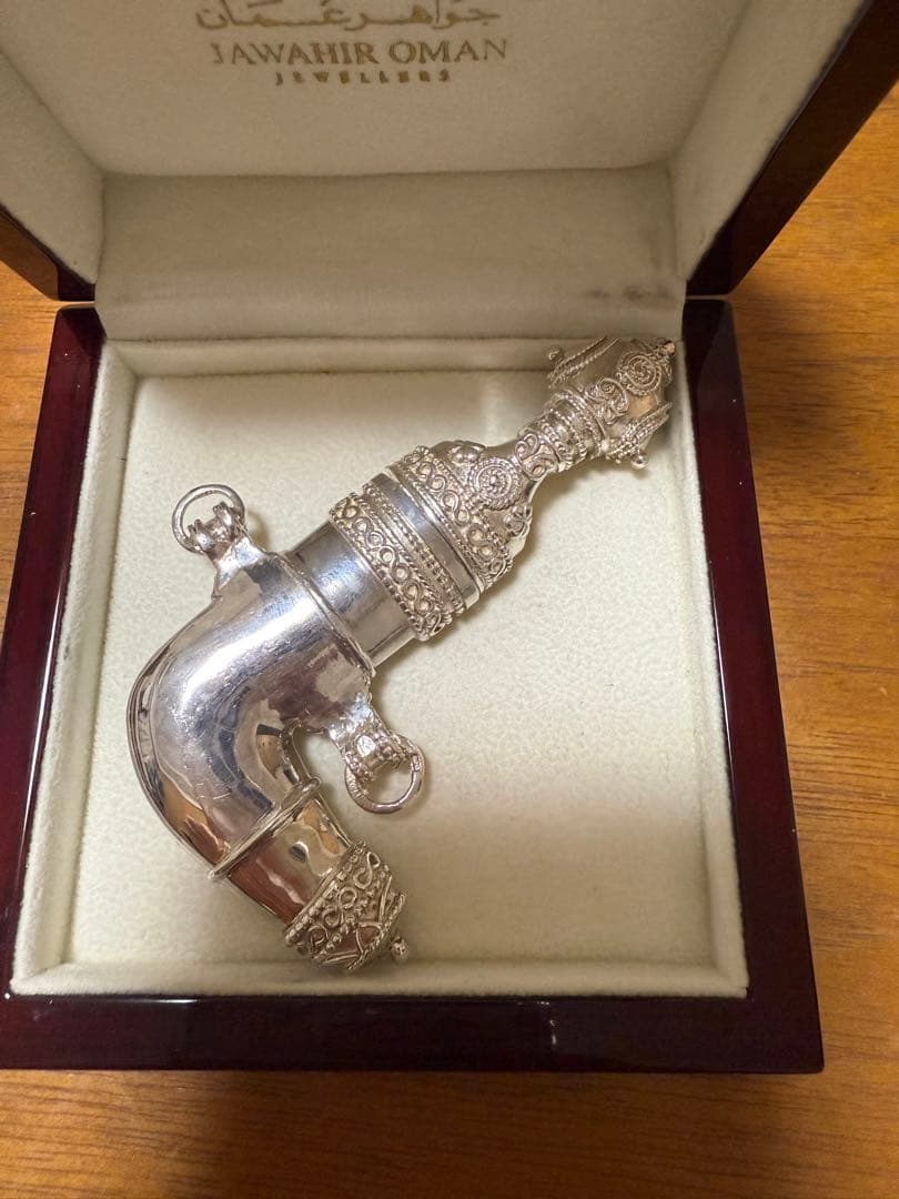 ハンジャール 短剣 SLV925 オマーンお土産