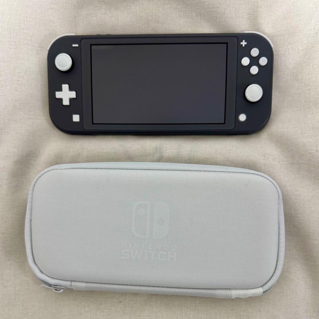 箱・ケース付き★Nintendo 任天堂 Switch Lite グレー