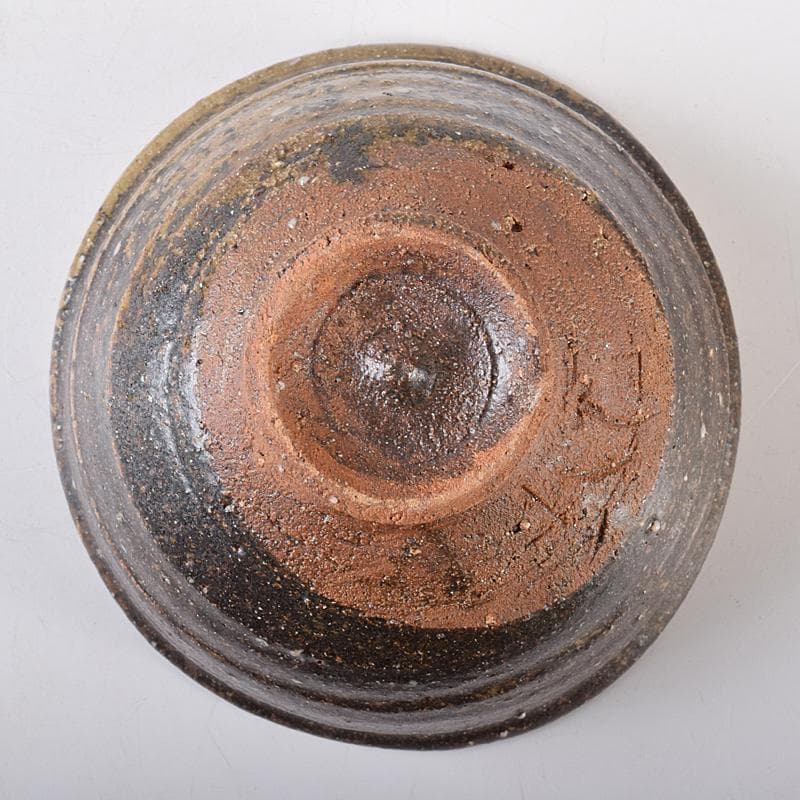 加藤唐九郎 一無斎（一ム斎） 蕎麦釉 茶碗 銘有明 清水公