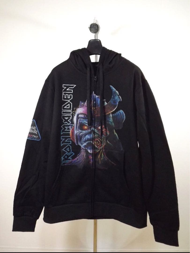 新品 アイアンメイデン 2024 ジャパンツアー ジップパーカー 会場購入