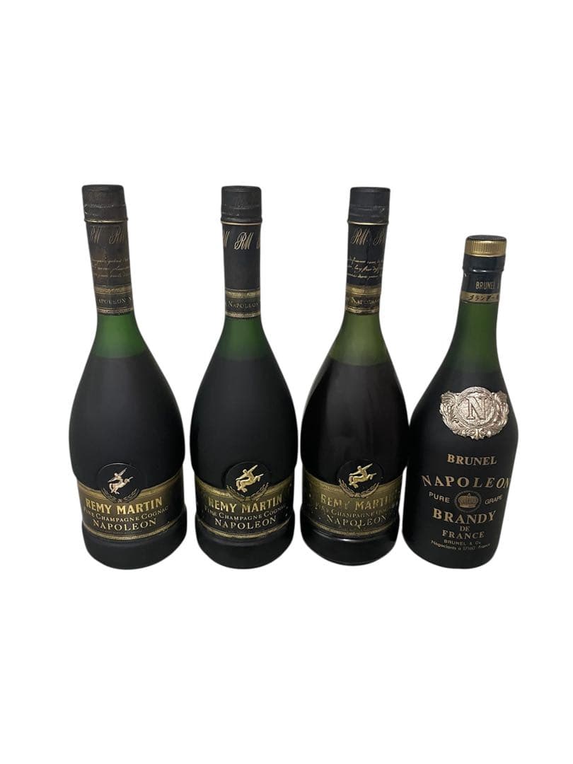 ➁未開封 REMY MARTIN NAPOLEON ブランデー 4本セット古酒
