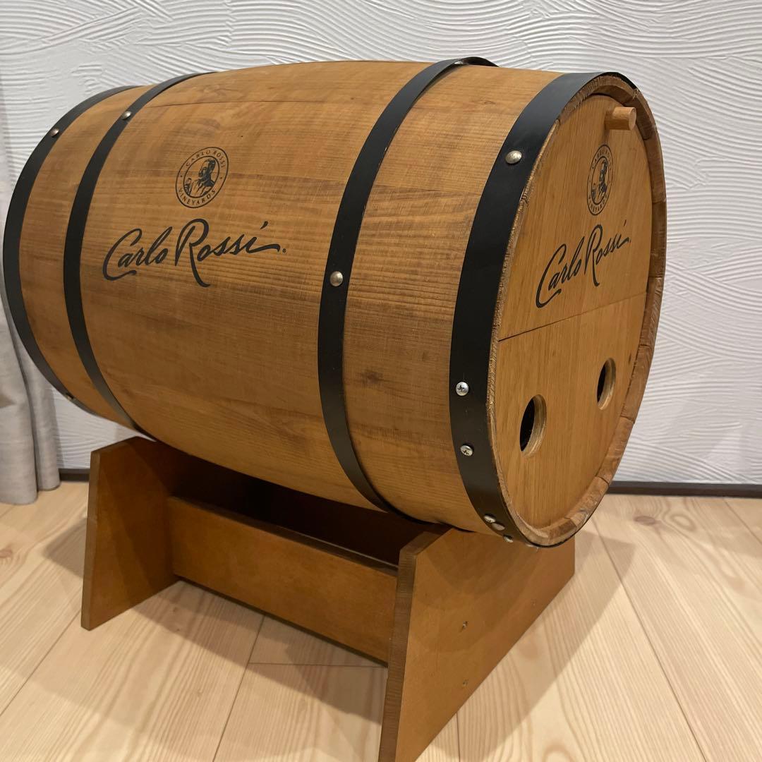 非売品］サントリー カルロロッシワイン樽型サーバー(ボックスワイン用