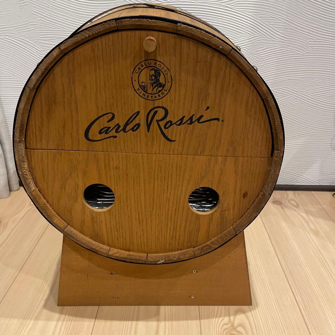 非売品］サントリー カルロロッシワイン樽型サーバー(ボックスワイン用