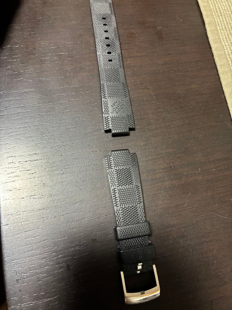 Louis Vuitton ラバーベルト ブラック