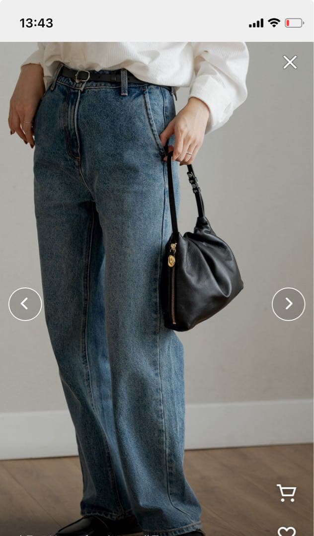 ワンハンドルバッグ　黒　牛革　日本製　ジェメイル