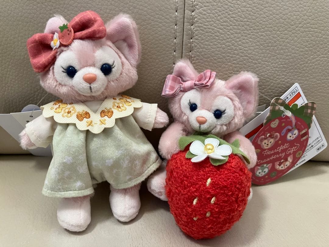 リーナベル ぬいぐるみチャーム ハートフェルト ストロベリーギフト