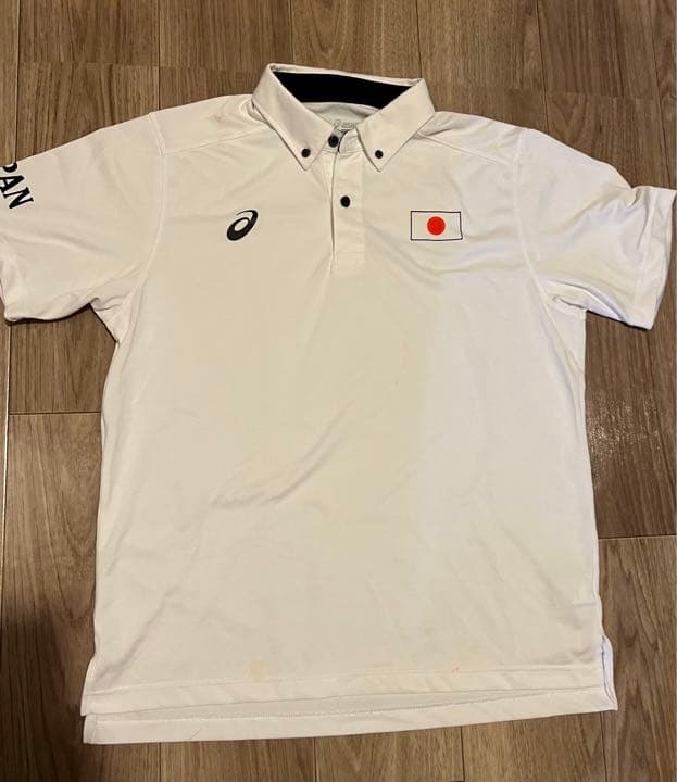 競泳 日本代表 ポロシャツ asics アシックス 水泳