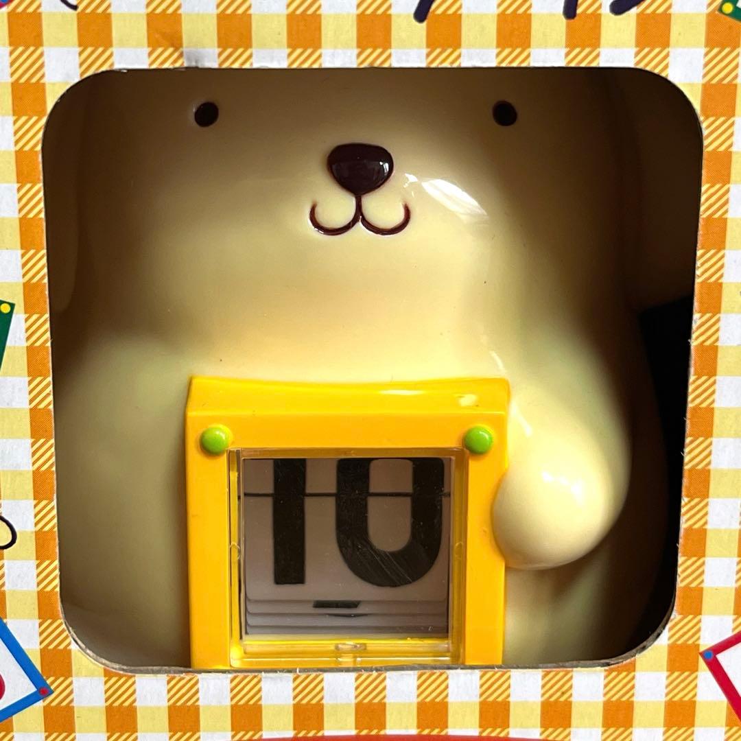 ポムポムプリン カレンダープッシュタイプ 1998年製 新品未使用