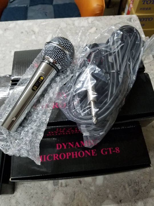 DYNAMIC MICROPHONE GT-8 6個