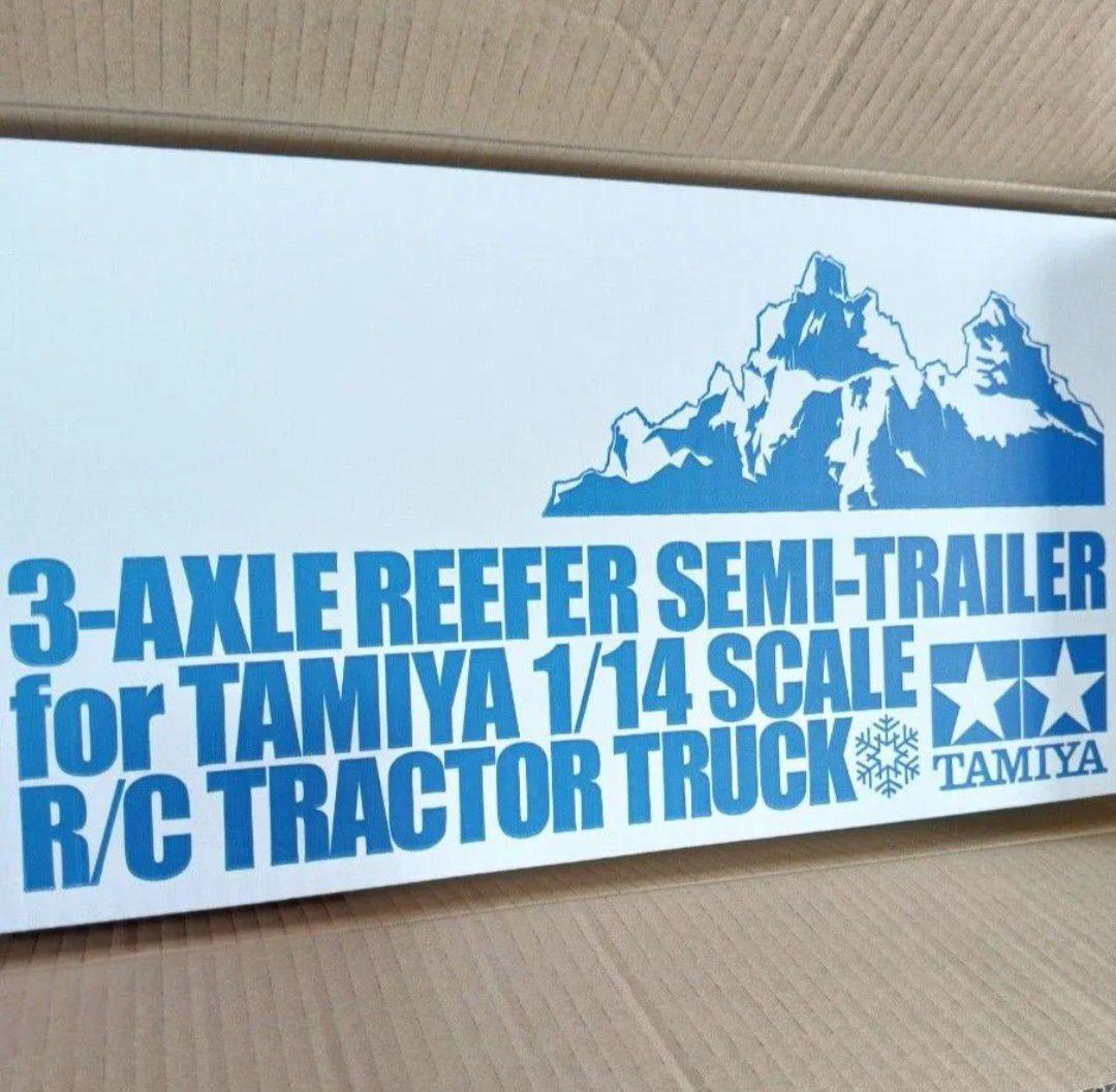 ライトセット付) TAMIYA 1/14 3軸リーファー・セミトレーラー - メルカリ