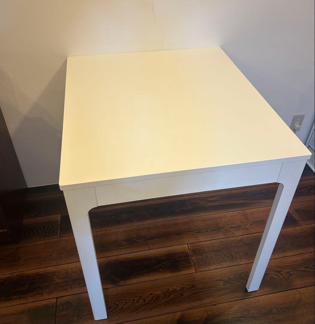 IKEA EKEDALENエーケダーレン伸長式ダイニングテーブル ホワイト