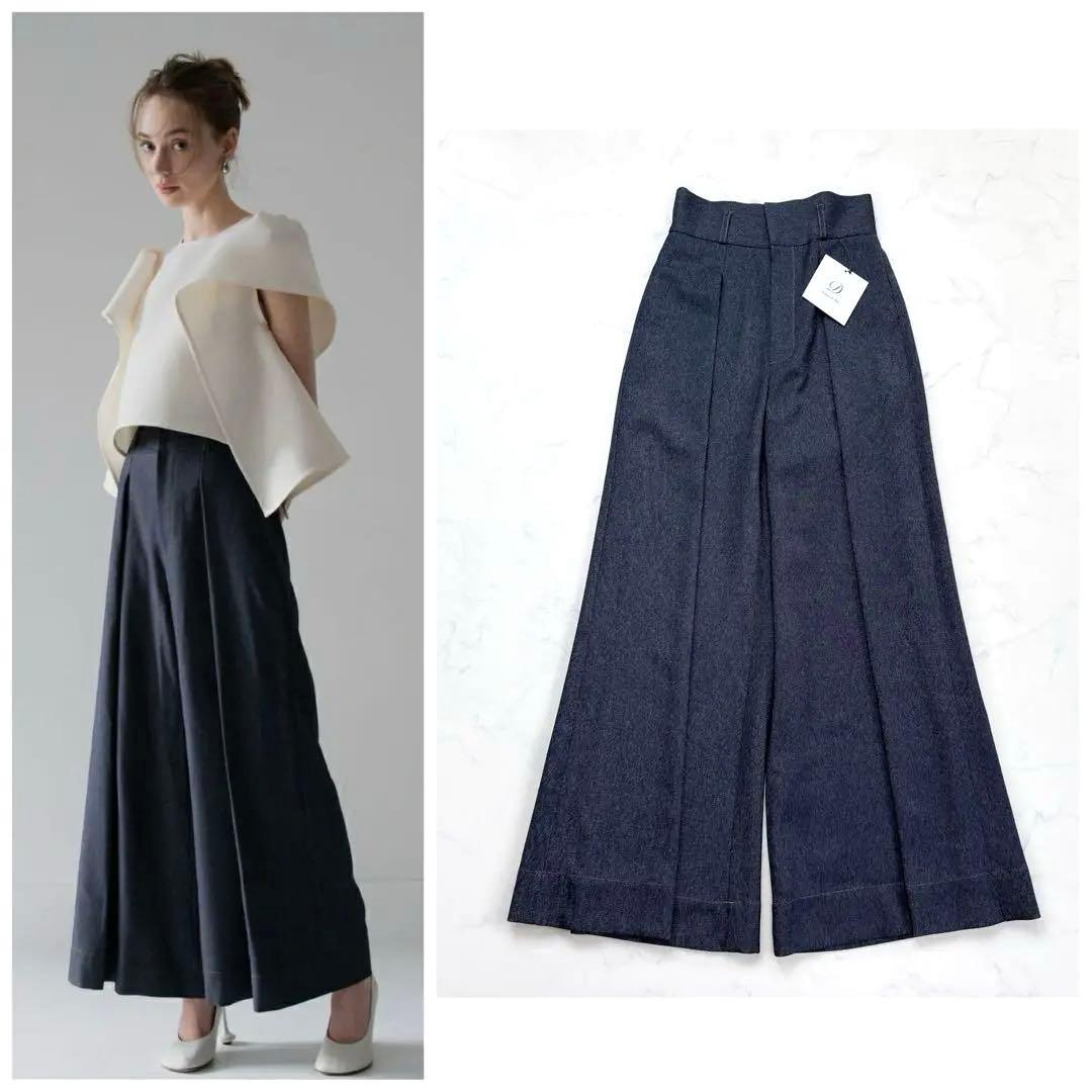 maison de dolce. セゾンワイドパンツ デニム M maison de Dolce