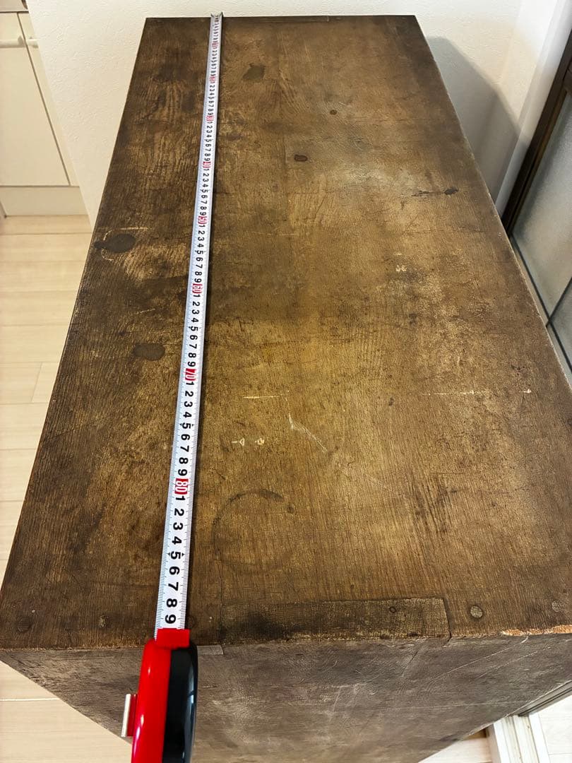 引き取りお値引き可能］けや木製タンス 骨董 箪笥 昭和レトロ