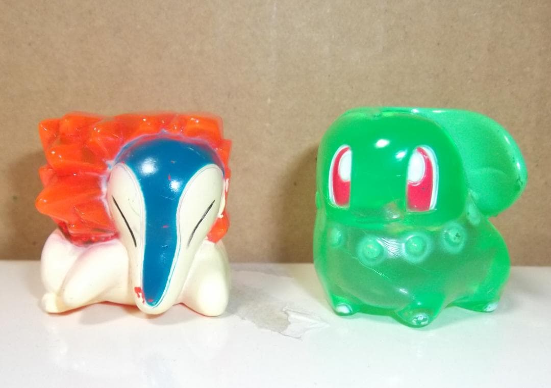 ポケモン プラコロ キャラコロカラー限定品 チコリータ＆ヒノアラシ