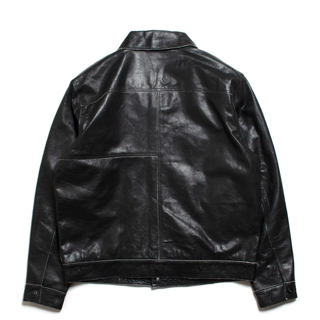 VOO ヴォー EXELEZA 1st レザージャケット アナクロノーム