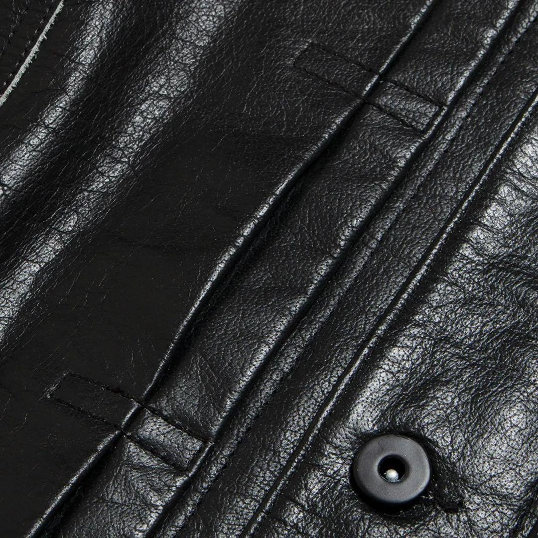 VOO ヴォー EXELEZA 1st レザージャケット アナクロノーム