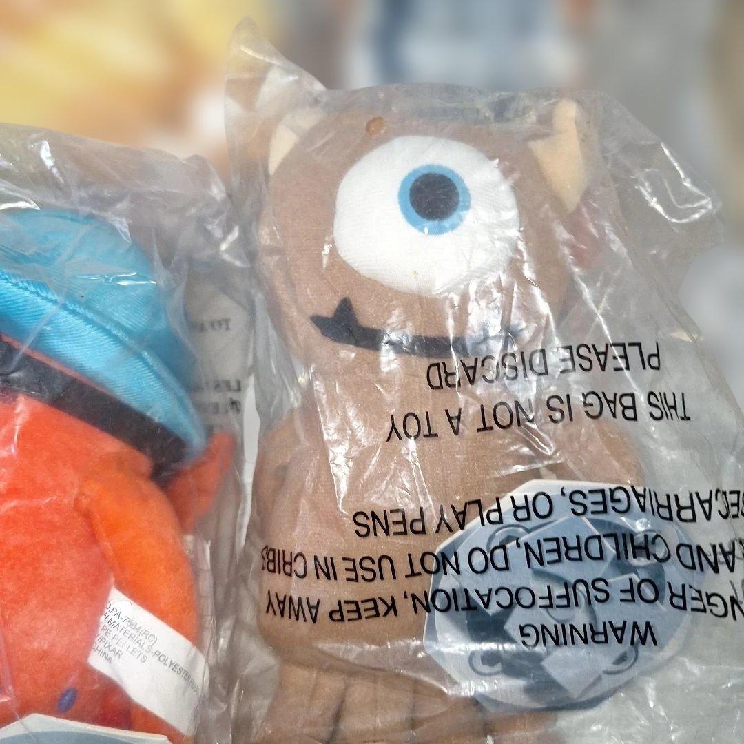 レア　モンスターズ・インク　ぬいぐるみセット ディズニーオンアイス