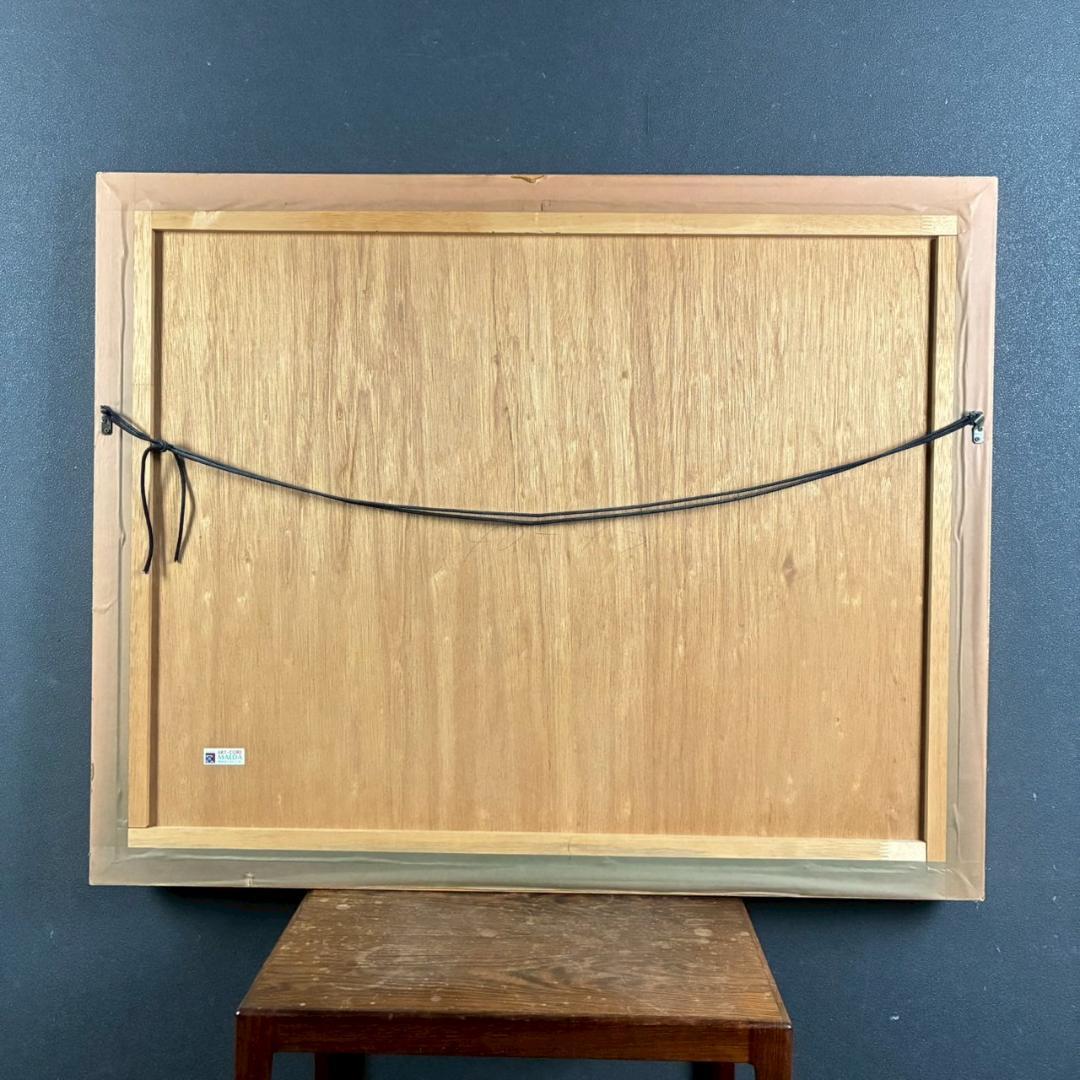 ハロルド・アルトマン「trio」リトグラフ 1988年 直筆サイン入り 額縁