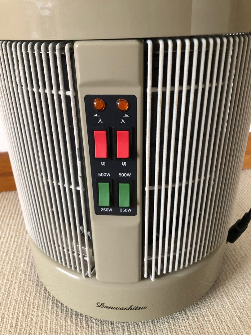 中古品 暖話室 ダイニチ 電気ヒーター 1000型H