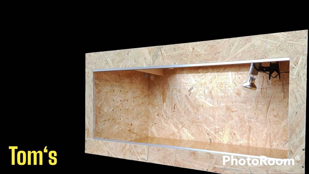 爬虫類ケージ 80×45×45㎝ ストッパー付属