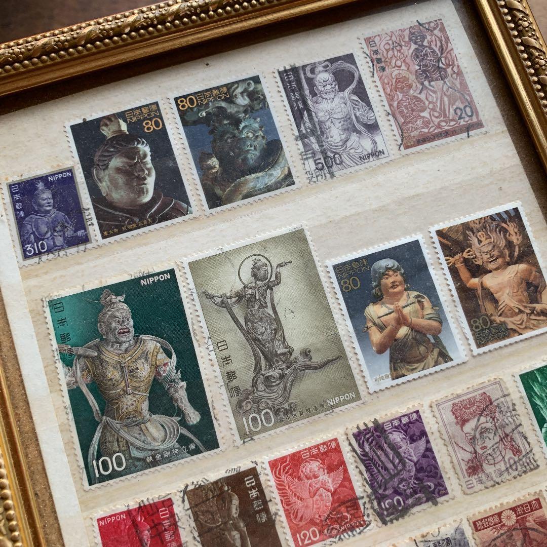 古切手 額入り 仏像 東大寺 平等院 新薬師寺など