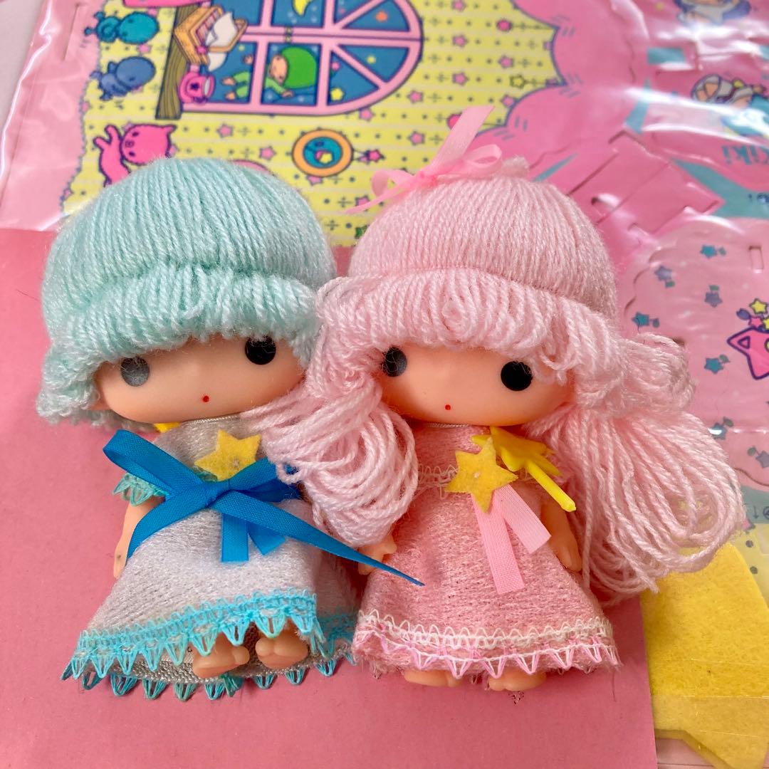 サンリオかわいいキキララくみたてプチルーム星のおへや人形ソフビ旧