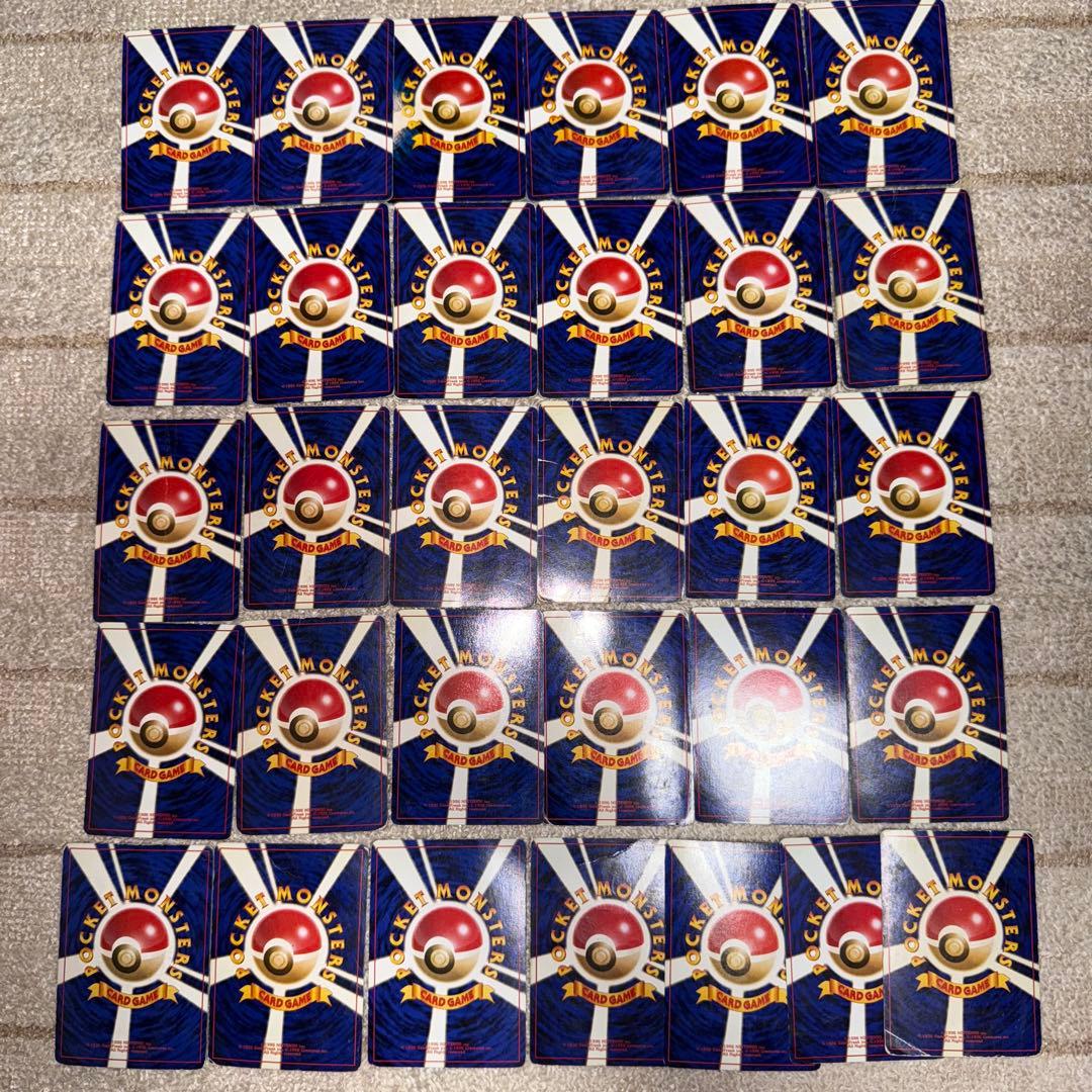 ポケモンカード【旧裏】神鳥31枚セットまとめ売り ホウオウ 全ホロ