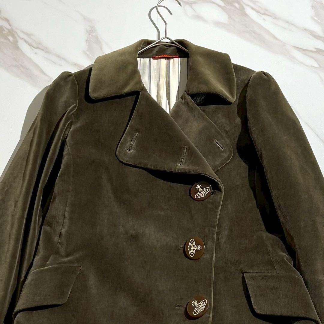 極美品✨ ヴィヴィアンウエストウッド レッドレーベル ベロア コート