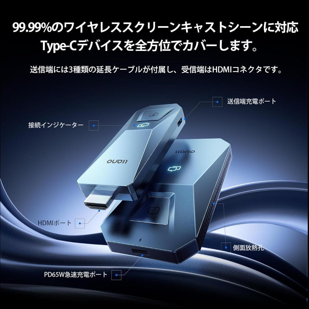 llano ワイヤレス HDMI 無線送受信機セット 4K対応 新品未使用 - メルカリ