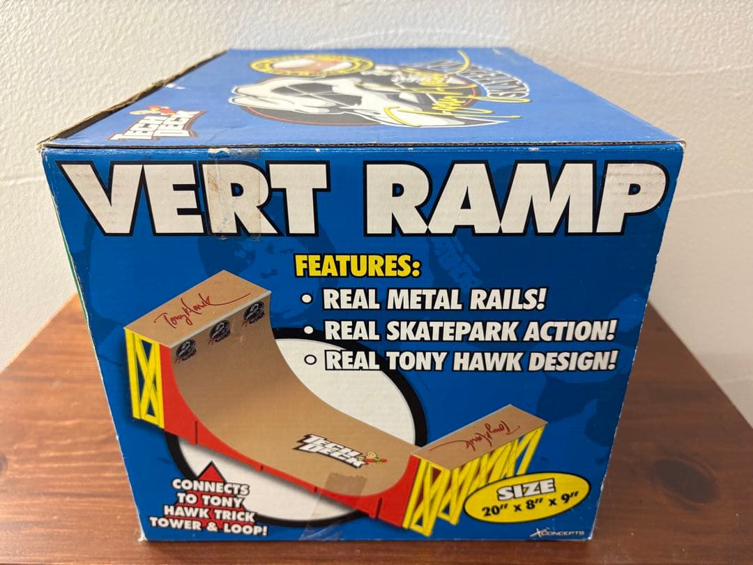 指スケ　Tech Deck テックデッキ　Vert Ramp ランプ セクション