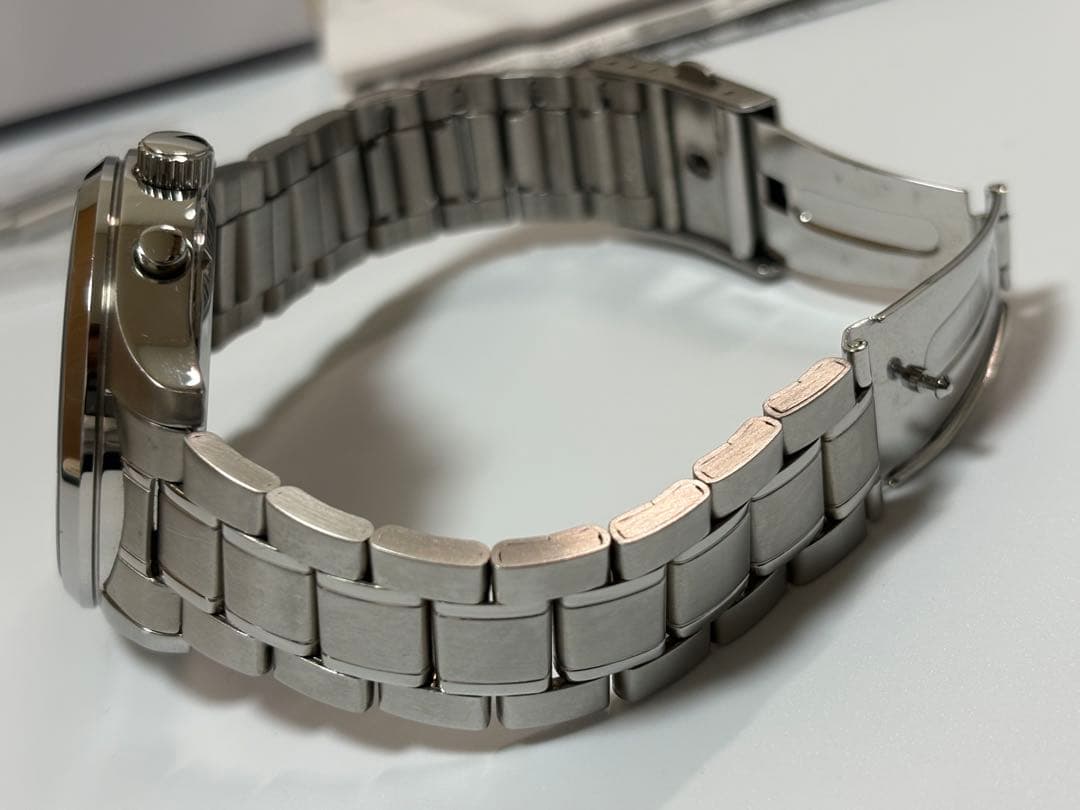 【美品】SEIKO セイコー クロノグラフ 4T57-00B0 クォーツ ブルー