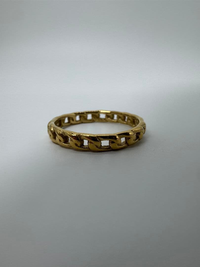 k18ゴールド リング 1.18g 2.7mm幅 11号
