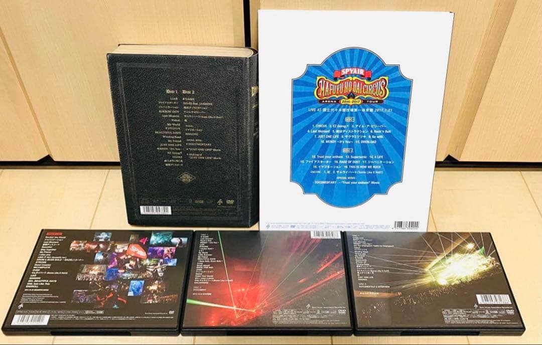 SPYAIR DVD 5点セット 初回限定盤