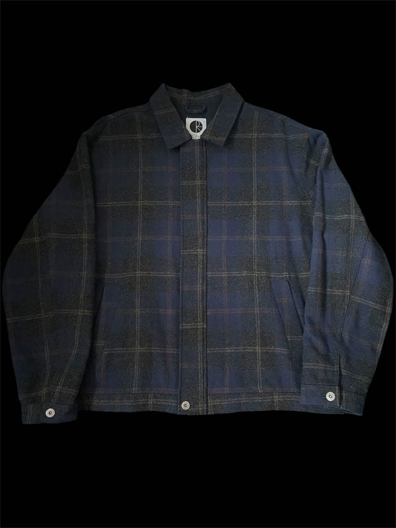 polar skate co. チェック ジャケット ブルゾン