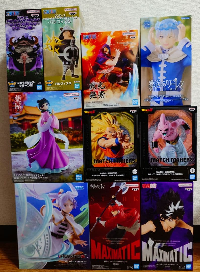 ワンピース 葬送のフリーレン 薬屋のひとりごと フィギュア まとめ売り