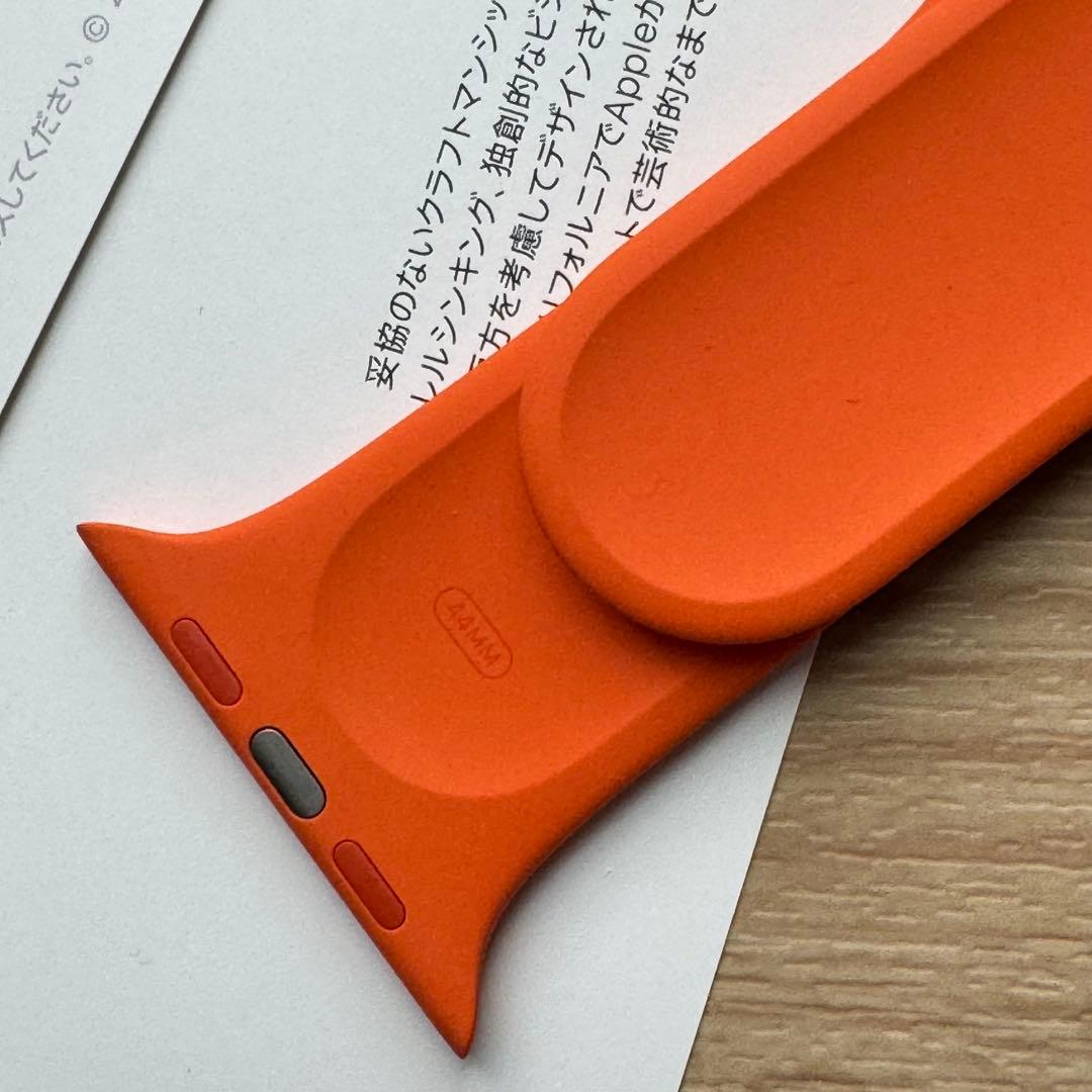 2333 Apple Watch エルメス　オレンジ　ラバー　スポーツバンド