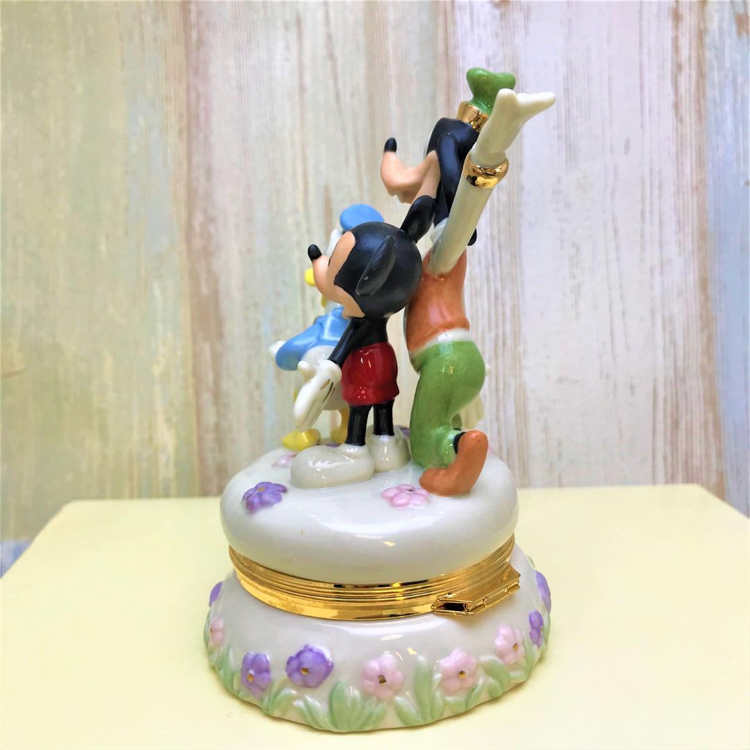 レア★ミッキーマウス ドナルドダック グーフィー ★レノックス LENOX