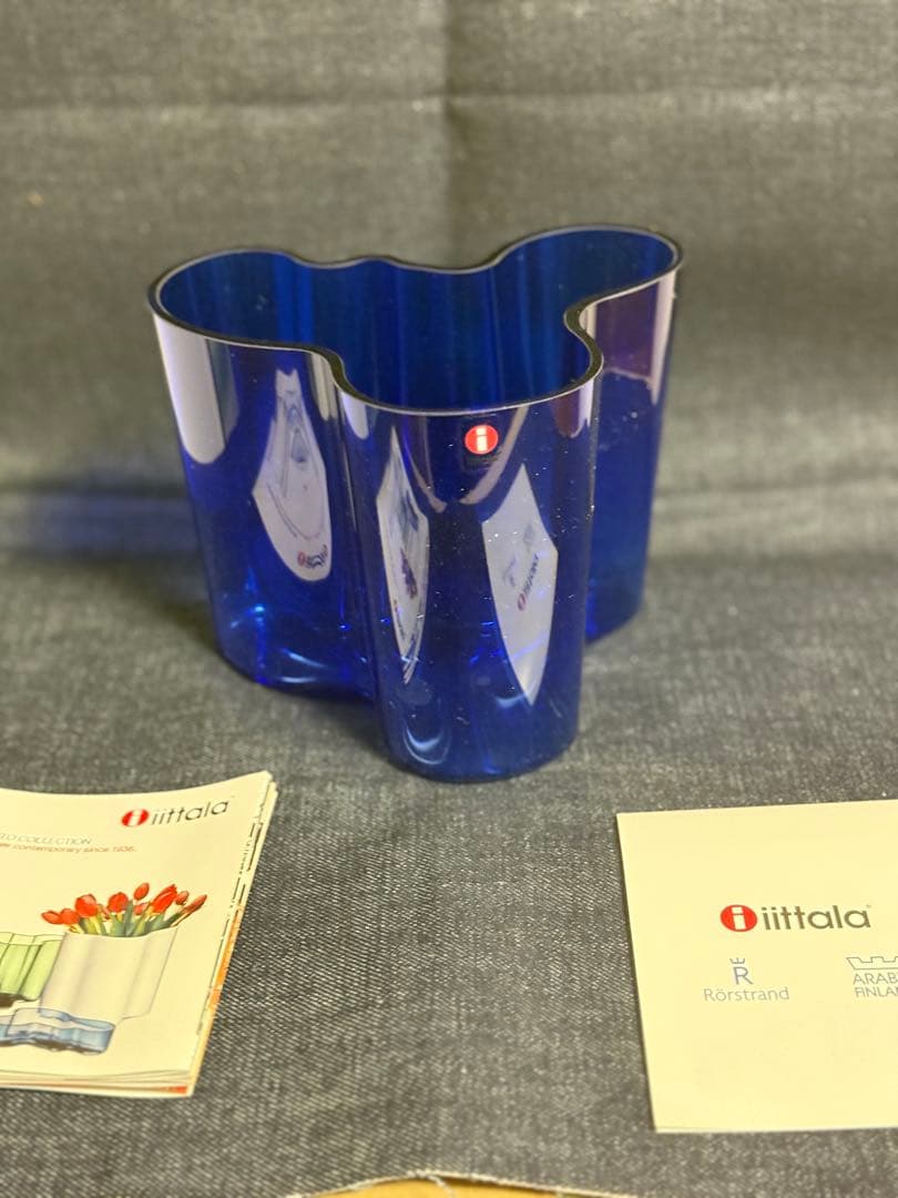 Bunny Skiing ガラスカード ヘルヤ イッタラ アラビア [SOLD OUT