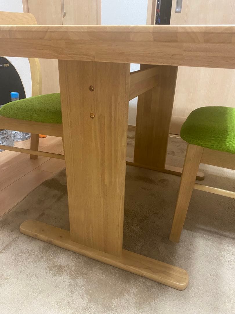 ダイニングテーブル　2人用　セット　北欧　ナチュラル　引き取り歓迎