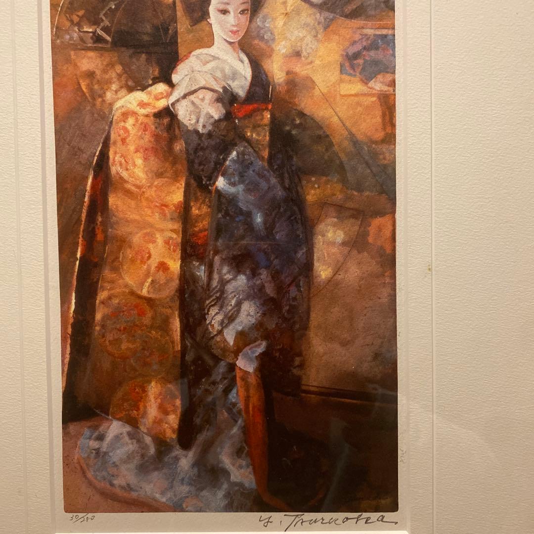 鶴岡義雄 早春賦 85/280 限定280部 リトグラフ