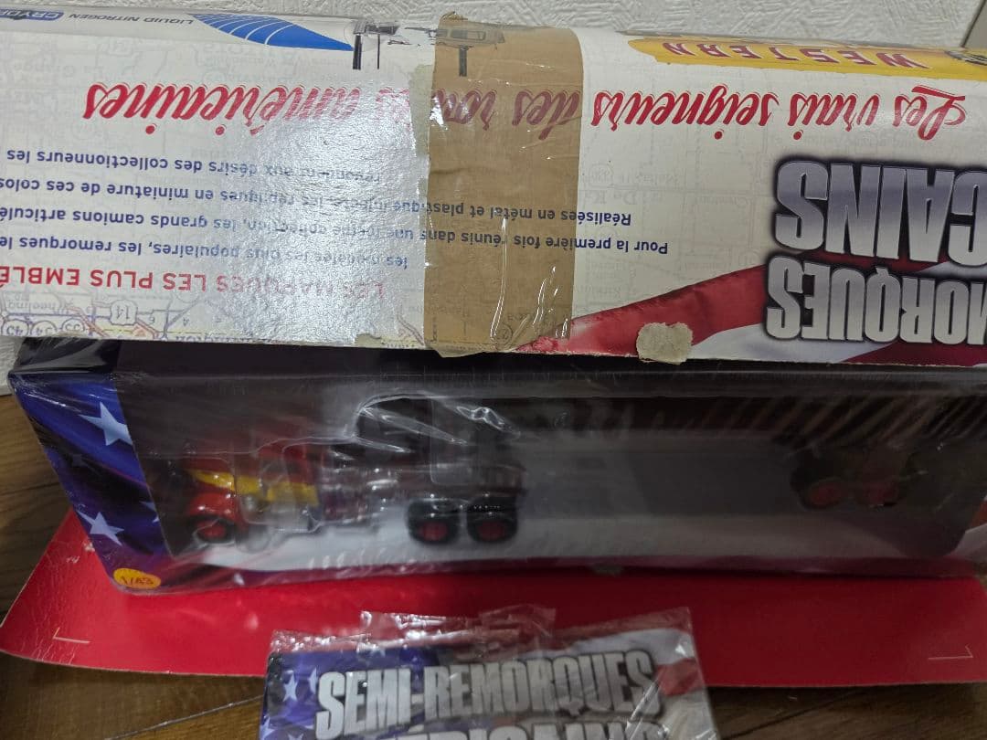 1/43 Peterbilt 281 ピータービルト 材木運搬トレーラー